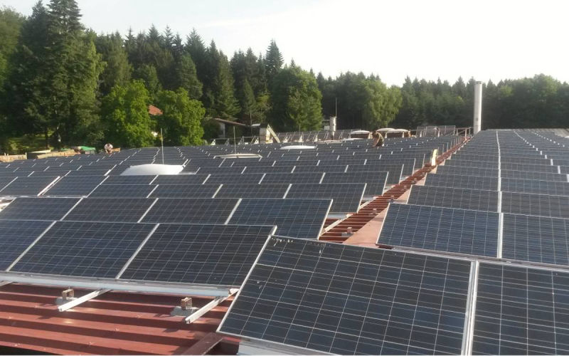 Aufständerung Photovoltaik